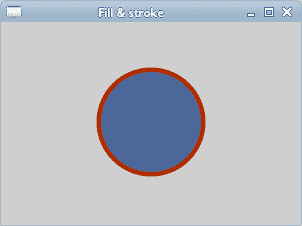 Fill and stroke