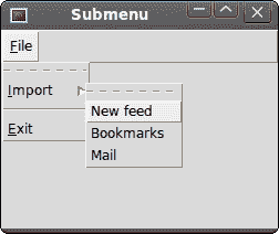 Submenu