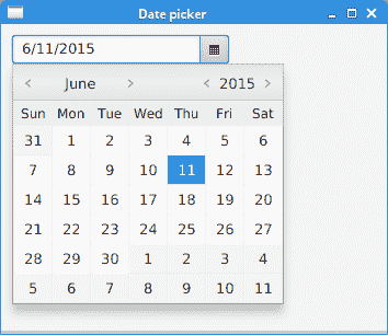 DatePicker