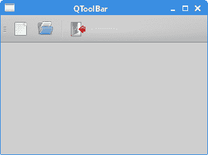 QToolBar