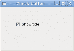 Check button