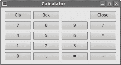 Calculator skeleton