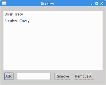 Dynamic List view