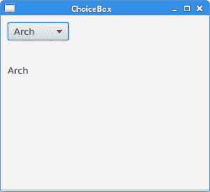 ChoiceBox