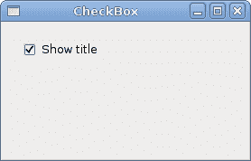 wxCheckBox