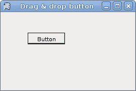 Dragging a button