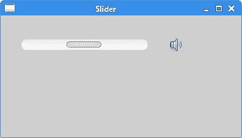 Slider widget