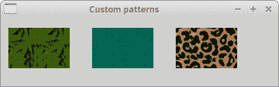 Custom Patterns