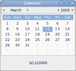 Calendar