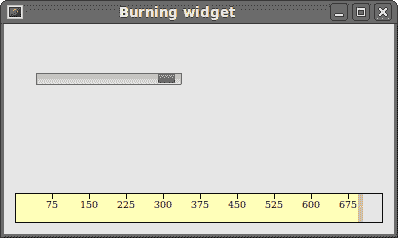 The Burning widget