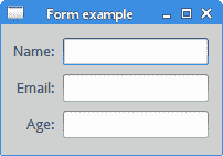 Simple form