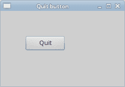 Quit button