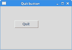 Quit button