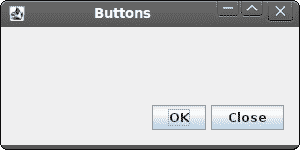 Buttons example