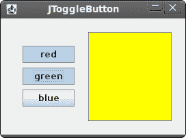 JToggleButton component