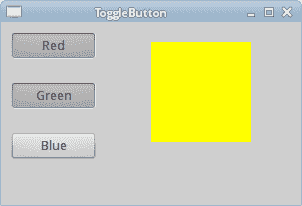 Toggle buttons
