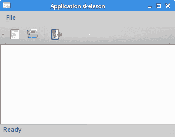 Application skeleton