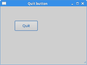 Quit button