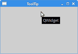 A tooltip