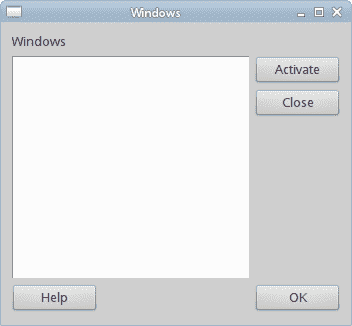 Windows example