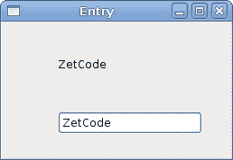 Entry Widget