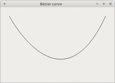 Bézier curve