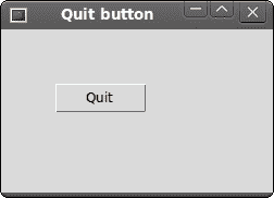 Quit button