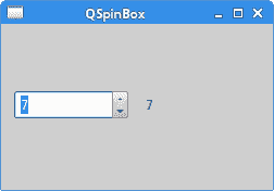 QSpinBox