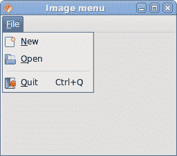 Images, shortcut and a separator