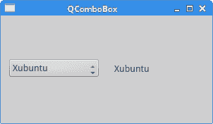 QComboBox