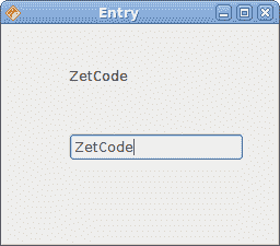 Entry Widget