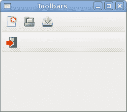 Toolbars