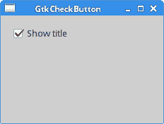 GtkCheckButton