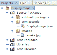 Project in NetBeans